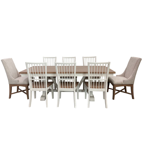 Americana Modern Dining - Host Dining Chair (Set of 2) - Cotton White