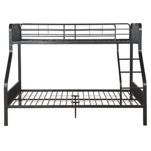 Caius - Twin Long/Queen Bunk Bed - Gunmetal