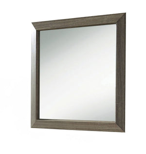 Lyndon - Mirror - Weathered Gray Grain