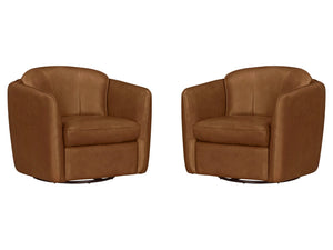 Norwood - Swivel Glider Accent Chair