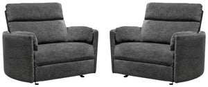 Radius Xl - Extra Wide Power Glider Recliner (Set of 2)