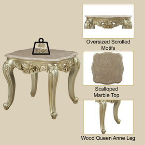 Gorsedd - Table With Marble Top