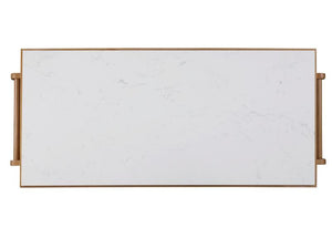 Grovaam - Kitchen Island - Marble Top & Natural