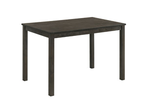 Melshire - 5 Piece Dining Room Set - Dark Brown