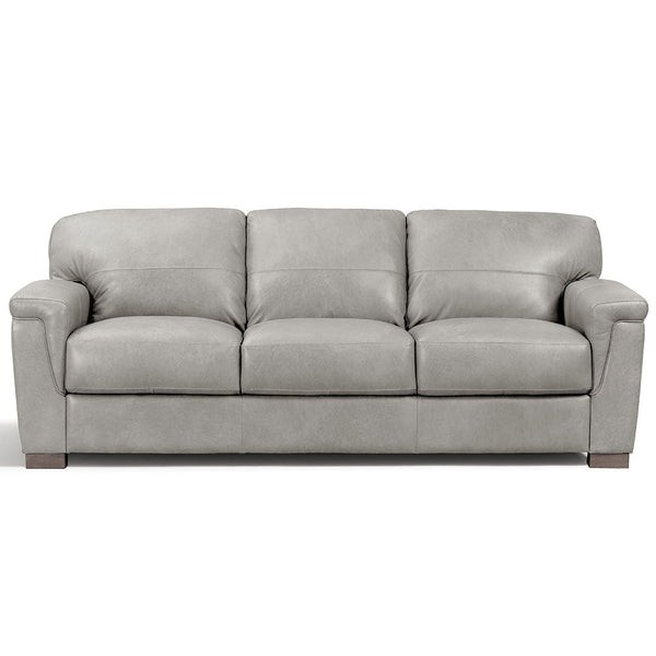 Cornelia - Sofa - Pearl Gray Leather
