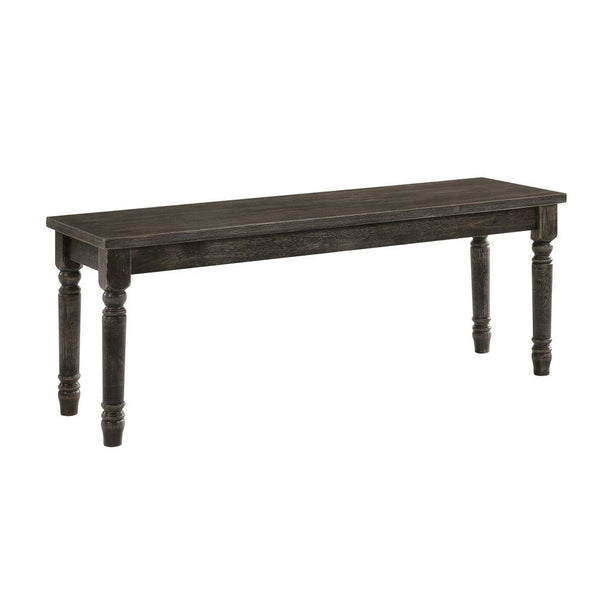Claudia II - Bench - Weathered Gray