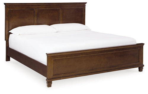 Danabrin - Panel Bed Dark Brown King None