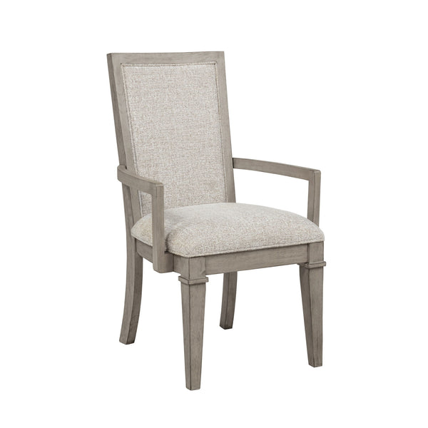Mariana - Upholstered Arm Chair (Set of 2) Gray