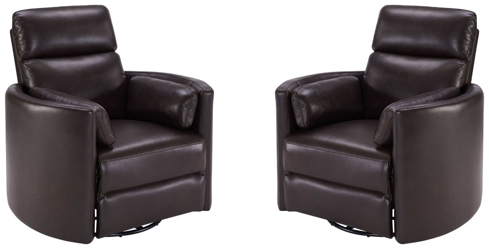 Radius - Cordless Power Swivel Glider Recliner (Set of 2)