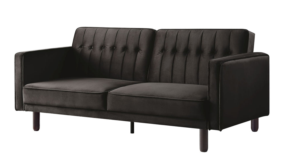 Qinven - Adjustable Sofa Dark Brown