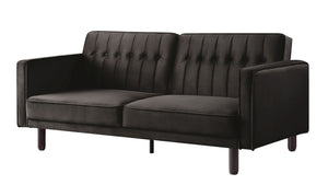 Qinven - Adjustable Sofa Dark Brown