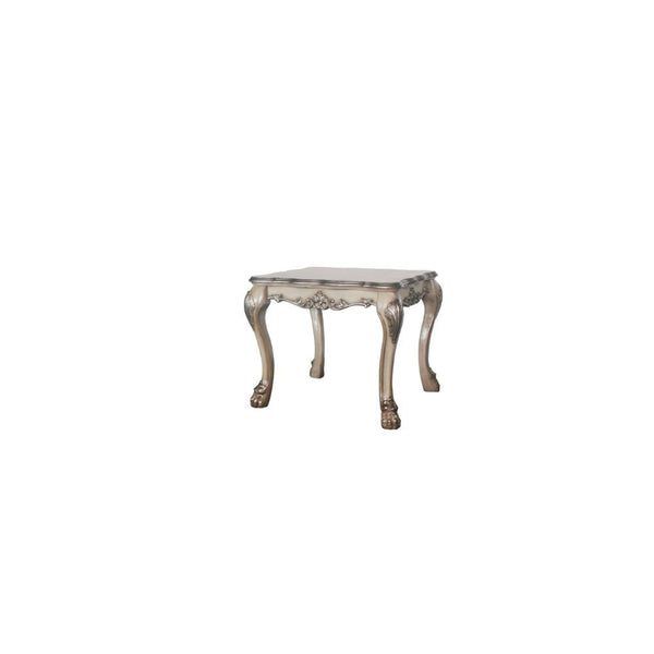 Dresden - End Table Vintage Bone White