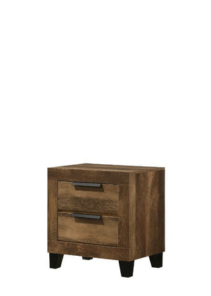 Morales - Nightstand - Rustic Oak