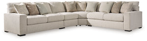 Ballyton - Sectional Beige 4 Pc. Sectional