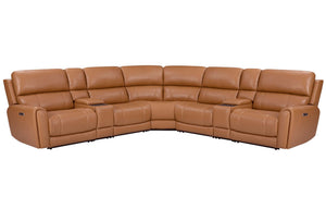 Hancock - Zero Gravity Power Reclining Sectional With Power Adjustable Headrests