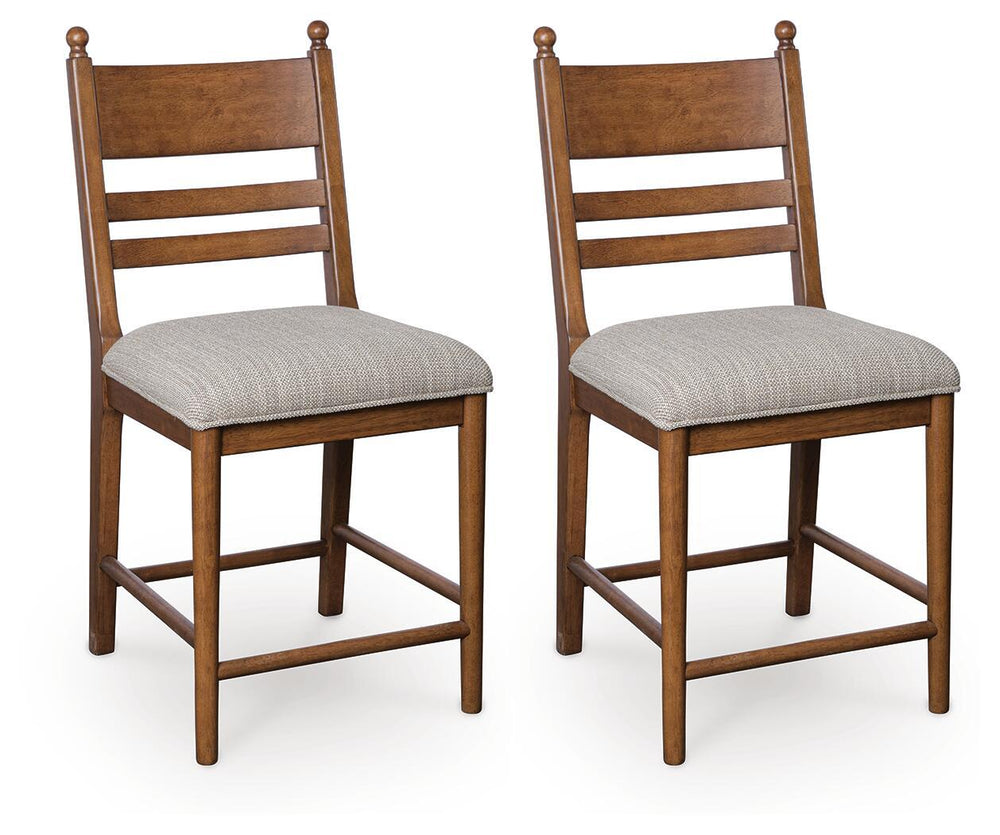 Greddinton - Upholstered Barstool (Set of 2)