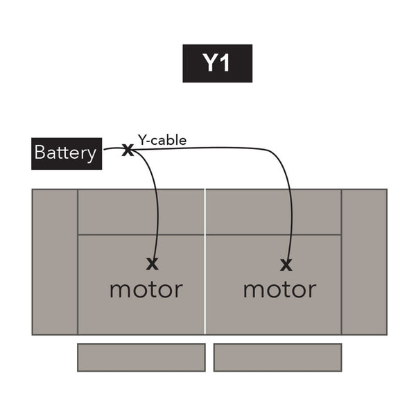 Freemotion - Y cable - Black