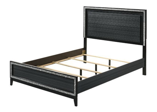 Haiden - Bed Weathered Black Queen