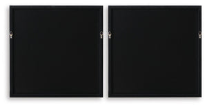 Downyard - Wall Art Set (Set of 2) - Black / Beige