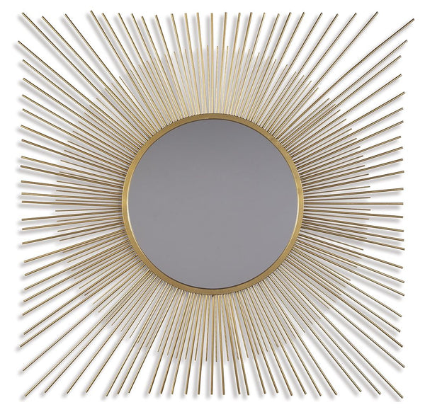 Elspeth - Accent Mirror - Gold Finish