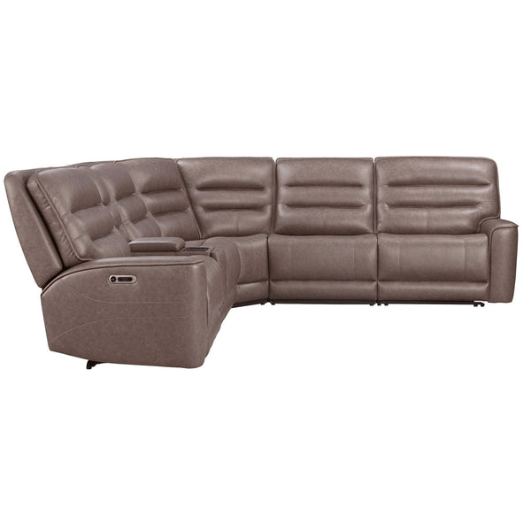 Lawson - Power Reclining Sectional With Adjustable Headrests
