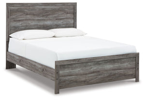 Bronyan - Panel Bed Dark Gray