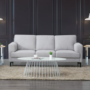 Kyrene - Sofa - Light Gray Linen