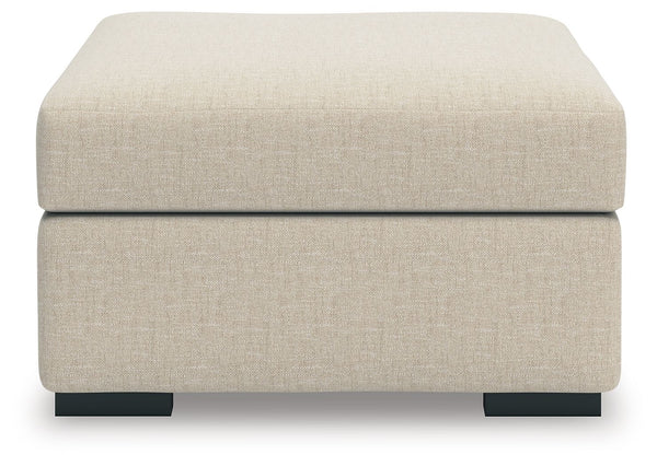 LadyMae - Oversized Accent Ottoman - Twill