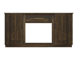 Mezquite - 70" Fireplace - Brown