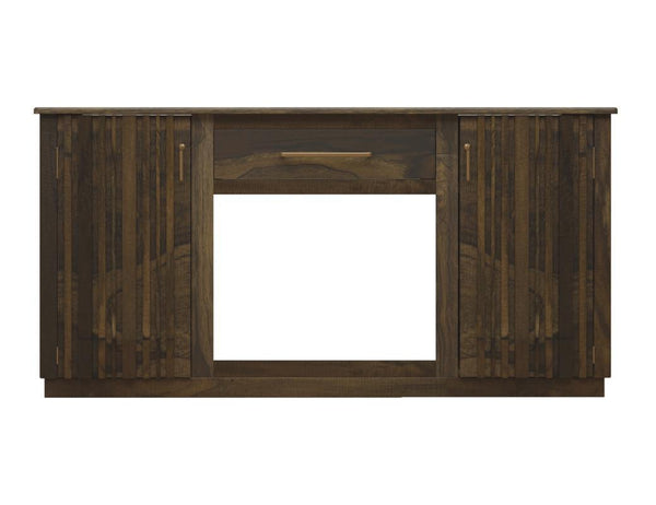 Mezquite - 70" Fireplace - Brown