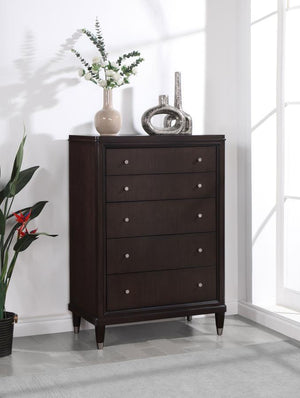 Emberlyn - 5-Drawer Bedroom Chest - Brown