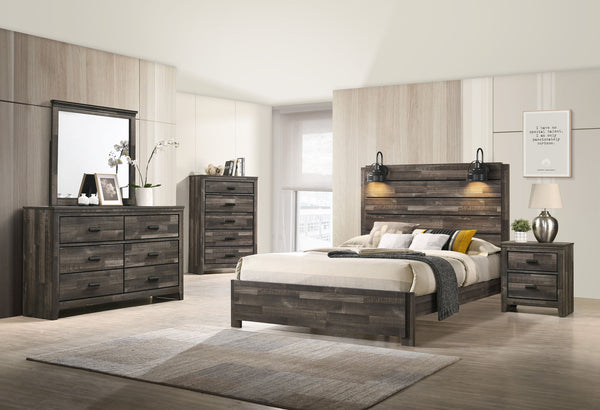 Carter - Nightstand - Dark Brown