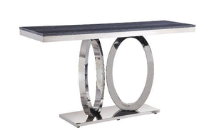 Zasir - Table Mirrored Silver Sofa Tables