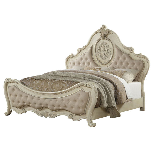 Ragenardus - Bed Antique White King