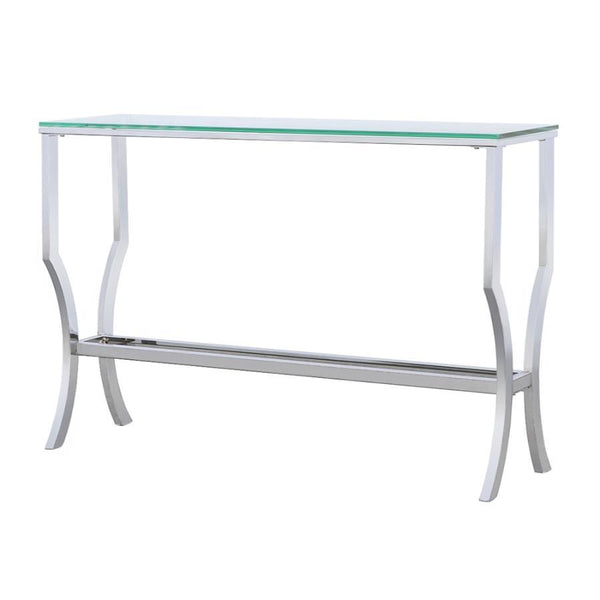 Saide - Rectangular Glass Top Table