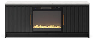 Cadmori - TV Stand With Fireplace Option