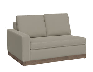 Georgia - Loveseat Gray Left Arm Facing