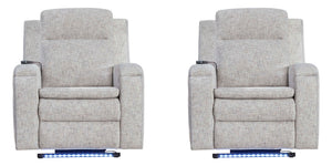 Armstrong - Power Recliner With Heat, Massage And Auto-Glide