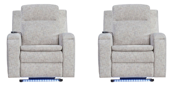 Armstrong - Power Recliner With Heat, Massage And Auto-Glide