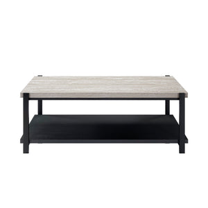 Linea - 3 Piece Occasional Set (1 Coffee & 2 End Tables) - Light Gray