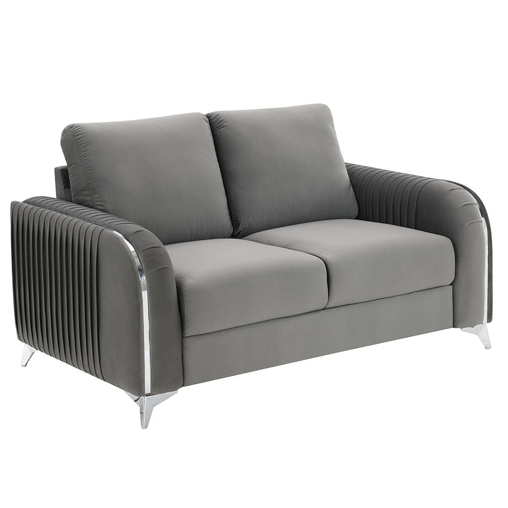 Wenona - Loveseat Gray