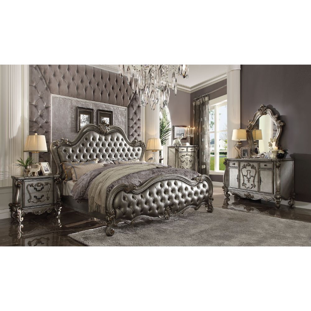 Versailles II - Bed Silver King