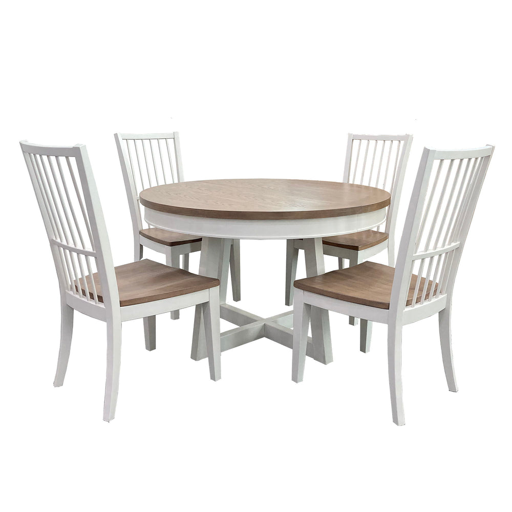 Americana Modern Dining - Round Dining Table - Cotton