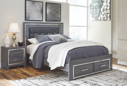 Lodanna - Storage Bed Gray