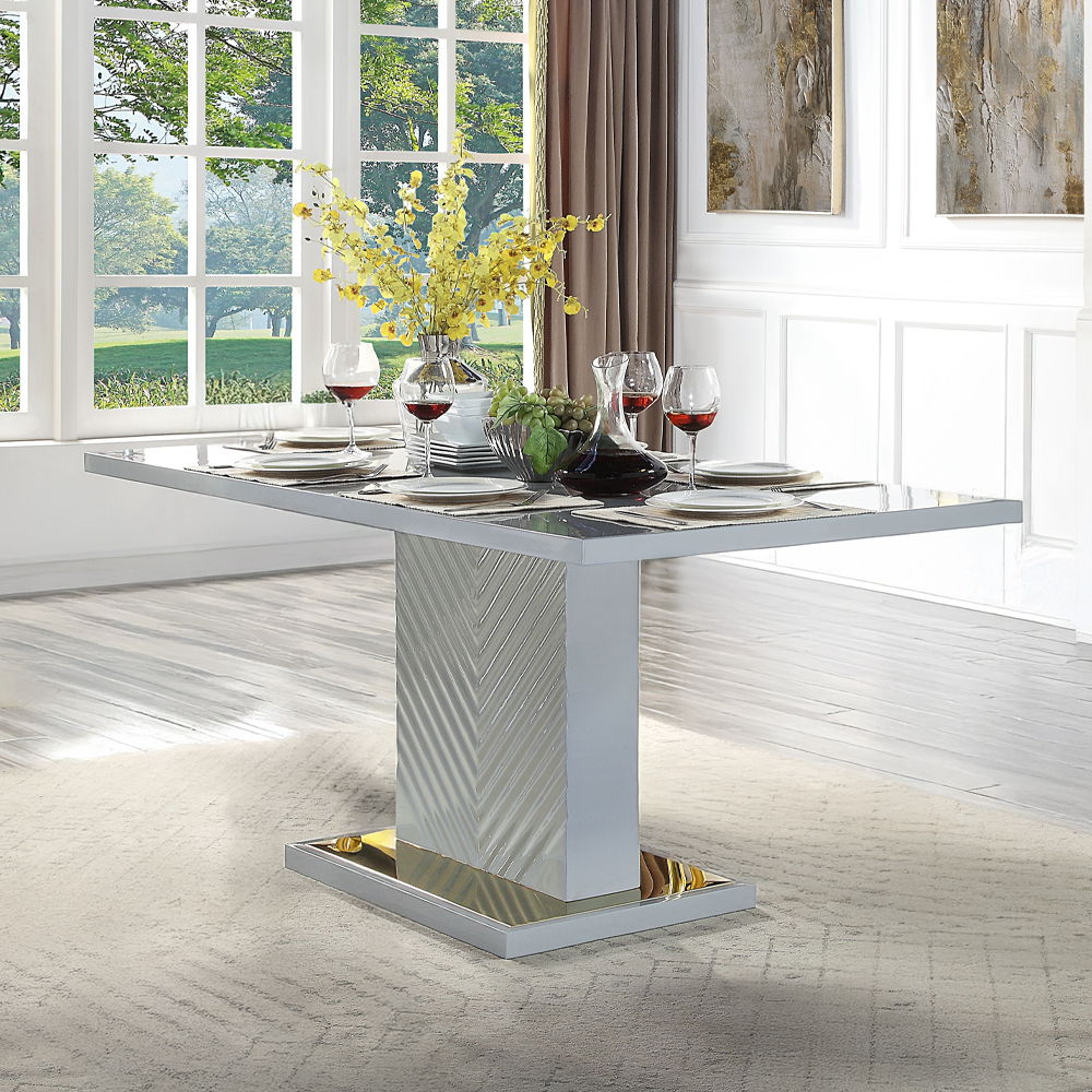 Gaines - Dining Table White