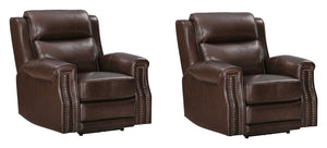 Hensley - Power Recliner Smooth Espresso 2 Pieces