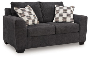 Loreo - Loveseat - Ebony
