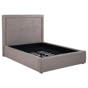 Lawson - Upholstered Platform Bed Gray Full