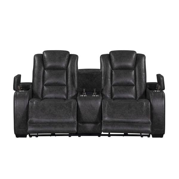 Chester - Reclining Console Loveseat With Power Headrest & Footrest