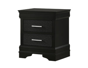 Amalia - Nightstand - Black